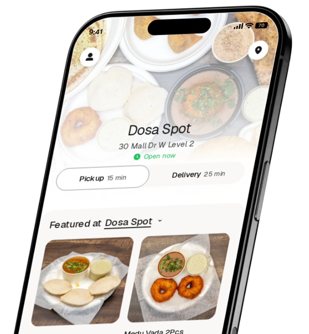 Dosa Spot app preview