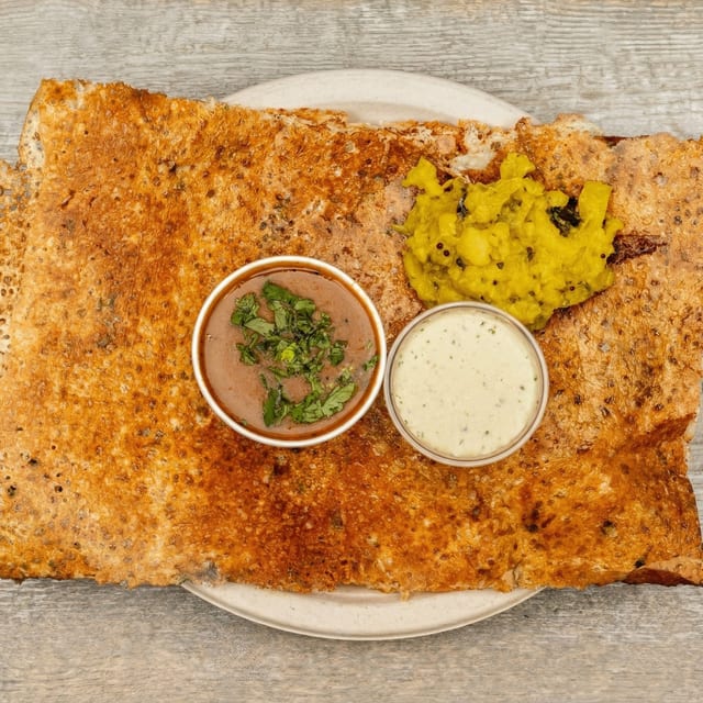 Rava Masala Dosa.