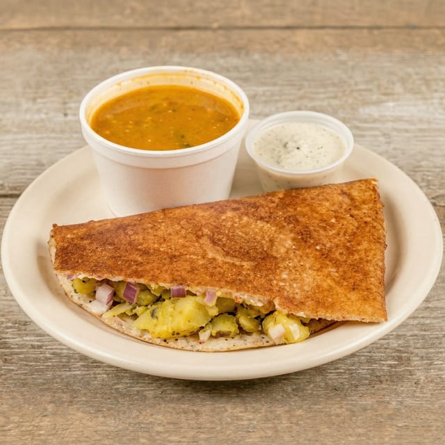 Paneer Mysore Masala Dosa.