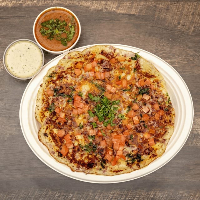 Tomato Uttapam.