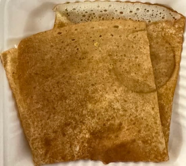 Plain Rava Dosa.